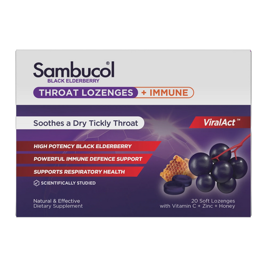 Sambucol - Throat + Immune ViralAct™ Lozenges 20s