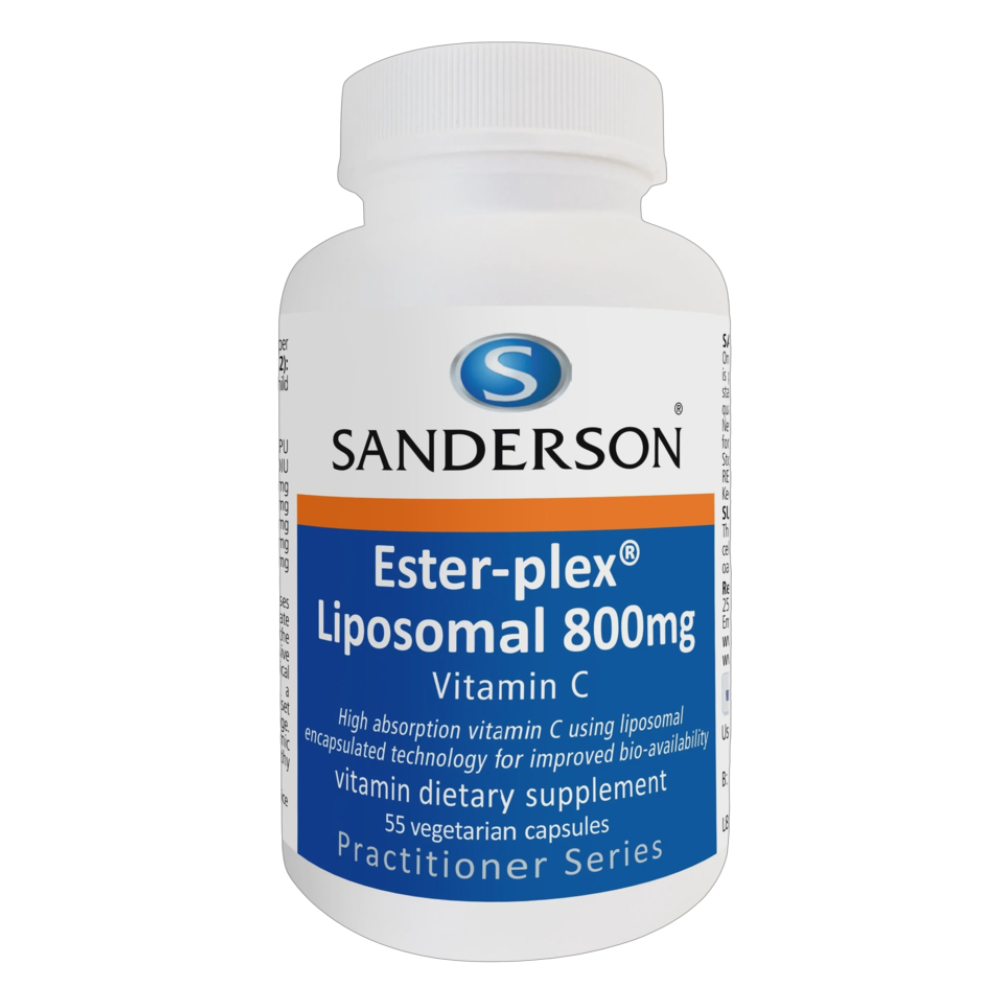 Sanderson - Ester-plex Liposomal 800mg Vitamin C 55 veg caps