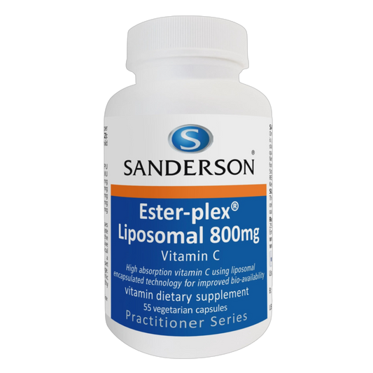 Sanderson - Ester-plex Liposomal 800mg Vitamin C 55 veg caps