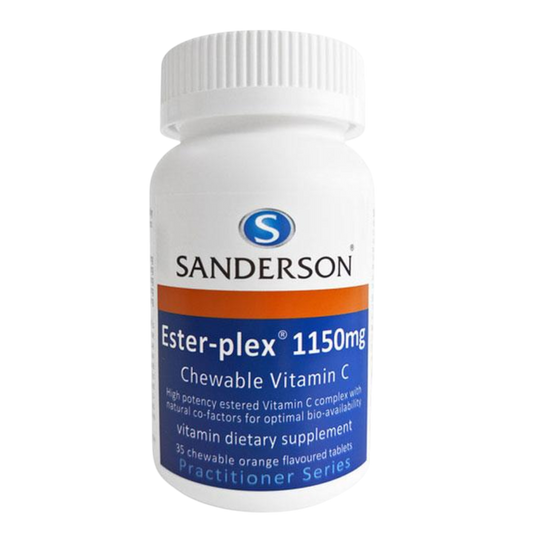 Sanderson - Ester-plex Vitamin C 1150mg Orange Chewable 35 tabs