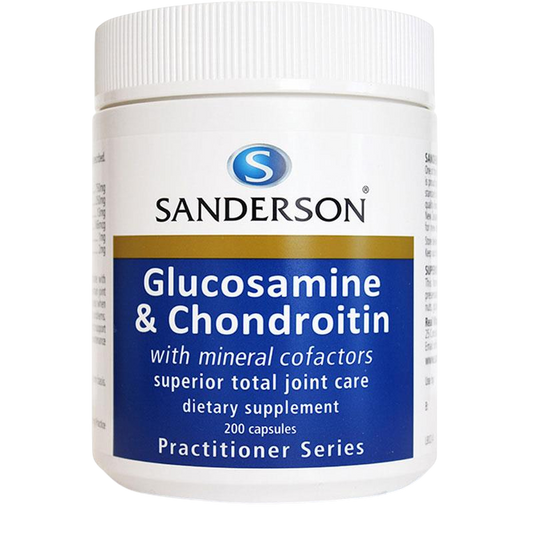Sanderson - Glucosamine & Chondroitin with cofactors  200 caps