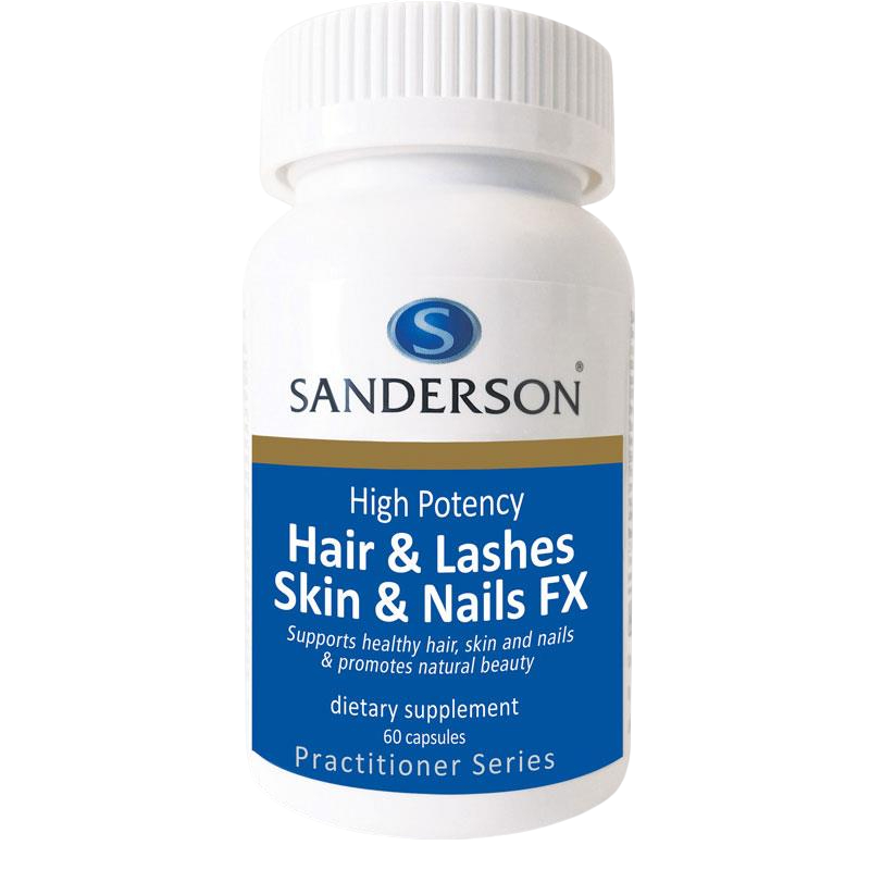 Sanderson - Hair & Lashes, Skin & Nails FX  60 caps