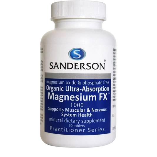 Sanderson - High Absorption Organic Magnesium FX 60 tabs