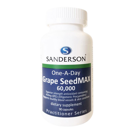 Sanderson - One-A-day Grape Seed MAX 60,000 90 caps