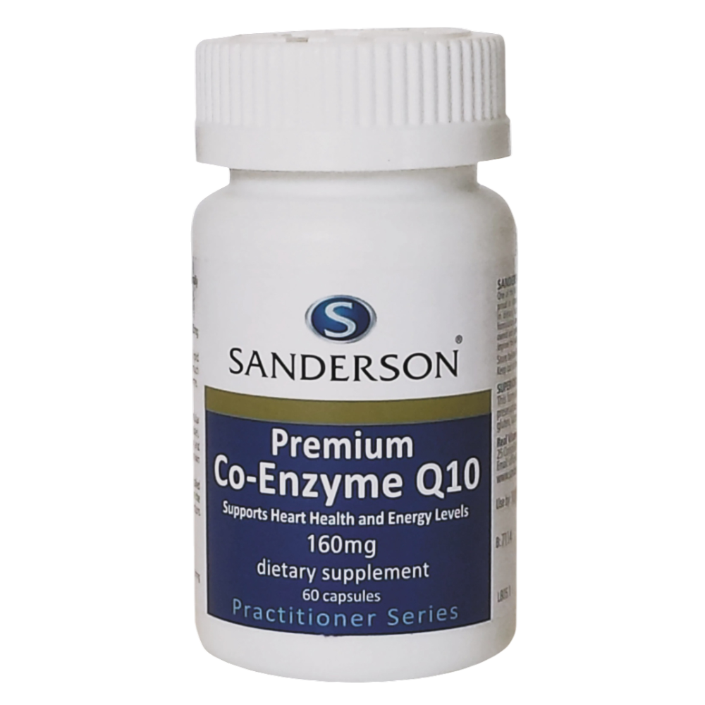 Sanderson - Premium Co Q10 160mg  60 caps