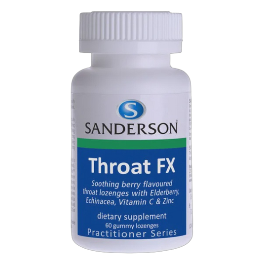 Sanderson - Throat FX gummy lozenges 60 loz