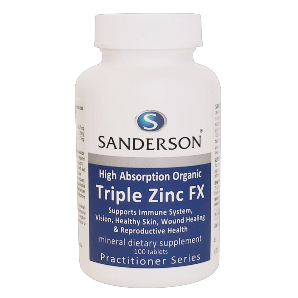 Sanderson - Triple Zinc FX  100 tabs