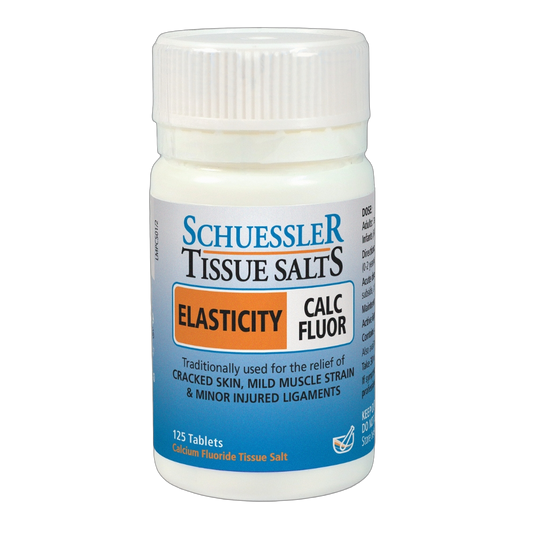 Schuessler Tissue Salts - Cal Fluor (Elasticity) 125 tabs