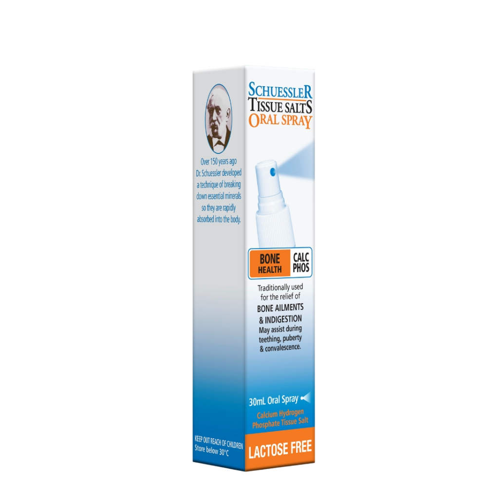 Schuessler Tissue Salts - Cal Phos (2. Bone Health) 30ml spray