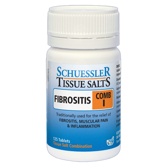 Schuessler Tissue Salts - Fibrositis Comb I 125 tabs
