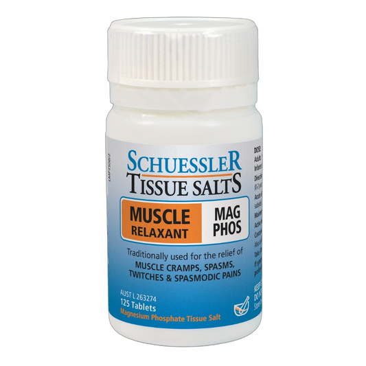 Schuessler Tissue Salts - Mag Phos 125 tabs