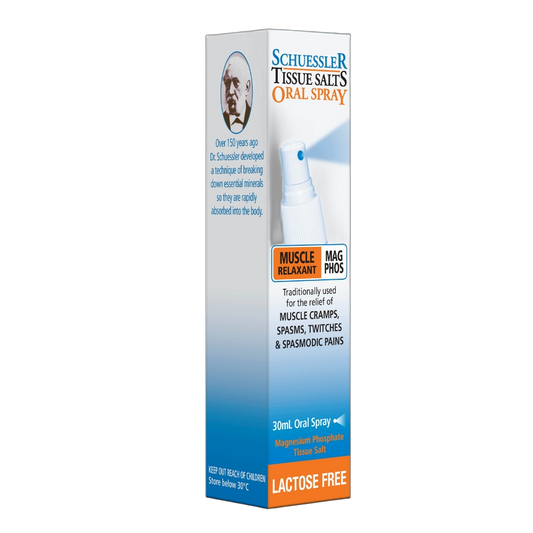Schuessler Tissue Salts - Muscle Relaxant Spray - Mag Phos
