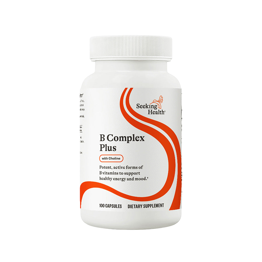 Seeking Health - B Complex Plus with Choline 100 vege caps