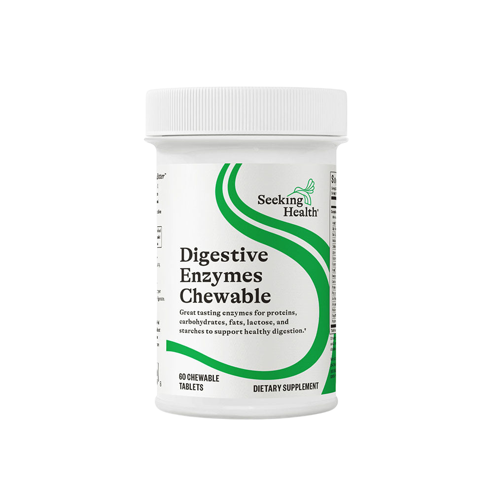 Seeking Health - Digestive Enzymes Chewable 60 Tabs