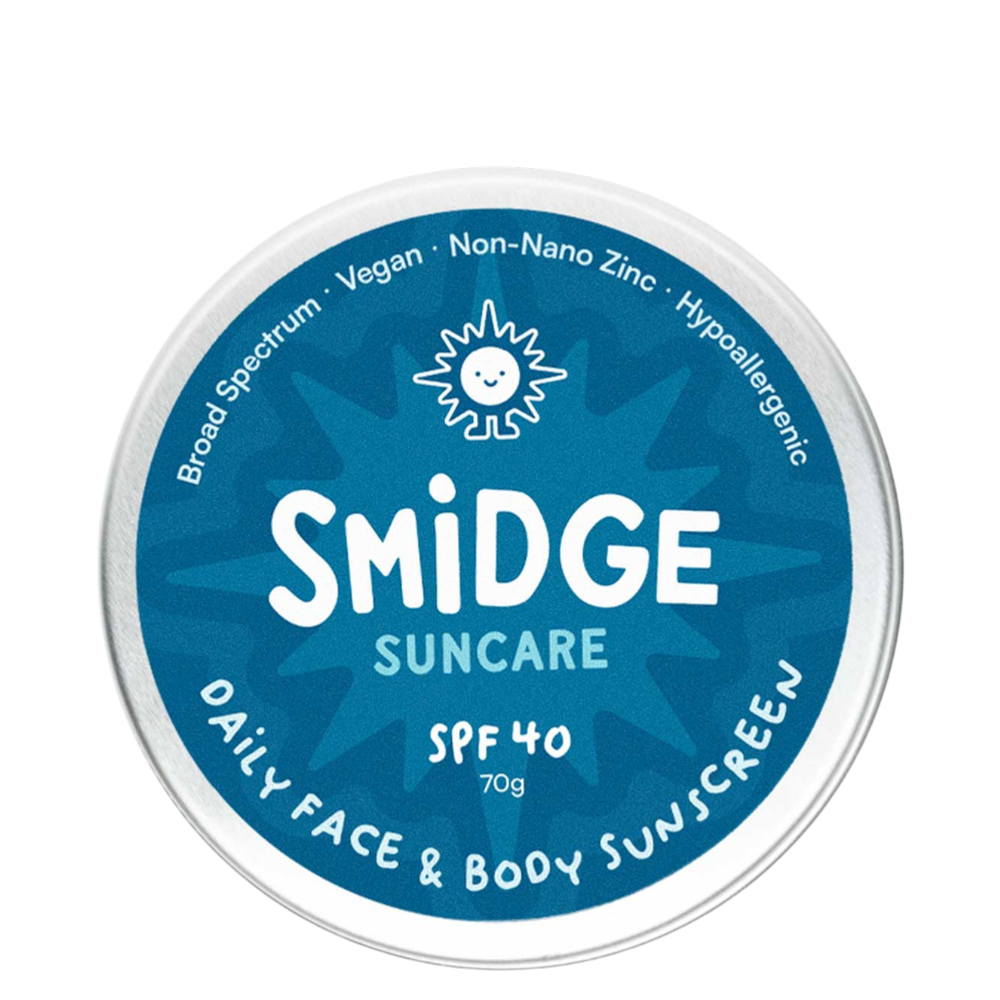 Smidge Suncare - Daily Face & Body SPF40 Sunscreen 70g
