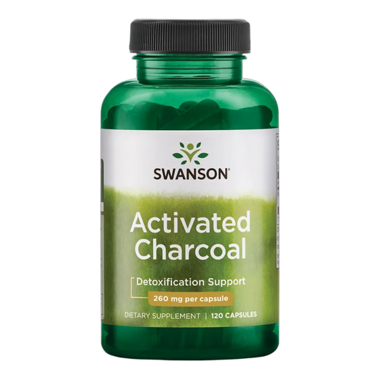 Swanson - Activated Charcoal 120 caps