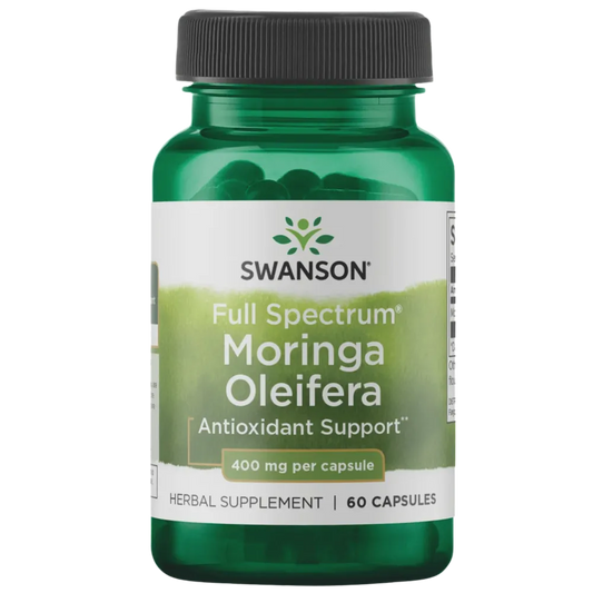 Swanson - Full Spectrum Moringa Oleifera, 400 mg, 60 Capsules