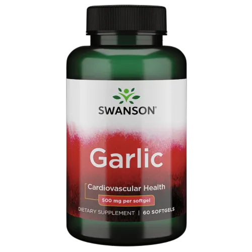 Swanson - Garlic Oil 500mg 60 softgels