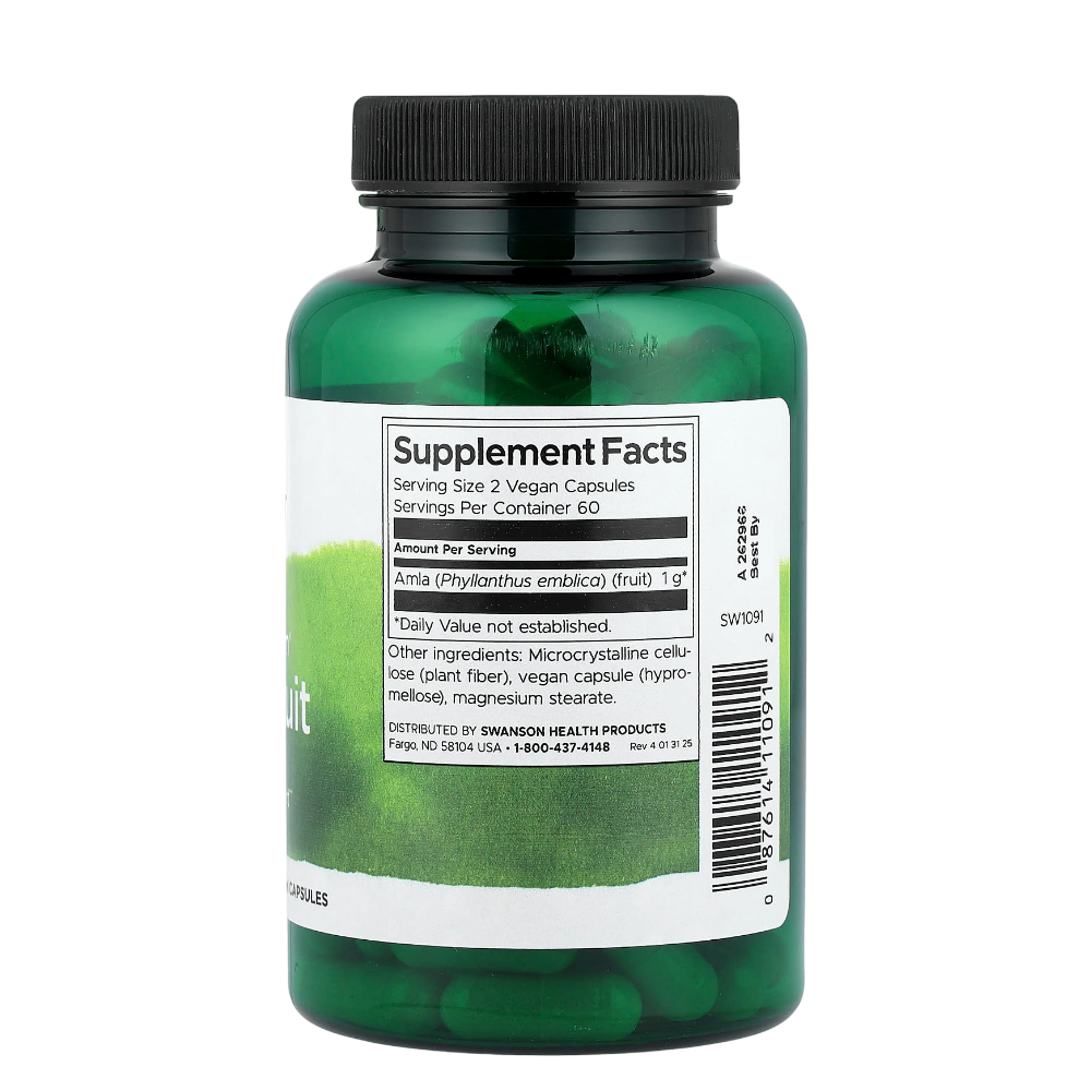 Swanson – Amla Fruit full Spectrum 500mg 120VC