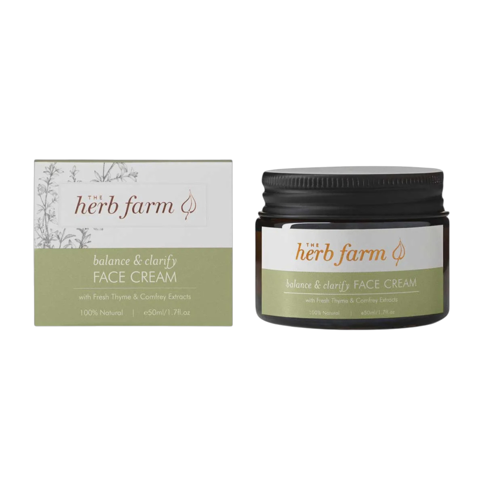 The Herb Farm - Balance & Clarify Face Cream 50ml (was Light Jojoba Face Cream)