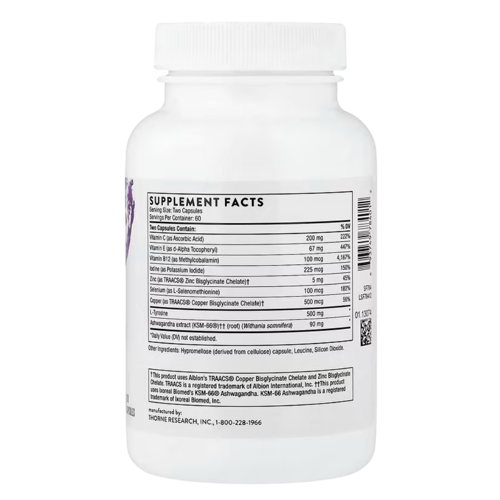 Thorne - Thyroid Health Complex (formerly Thyroscin) 120 Caps