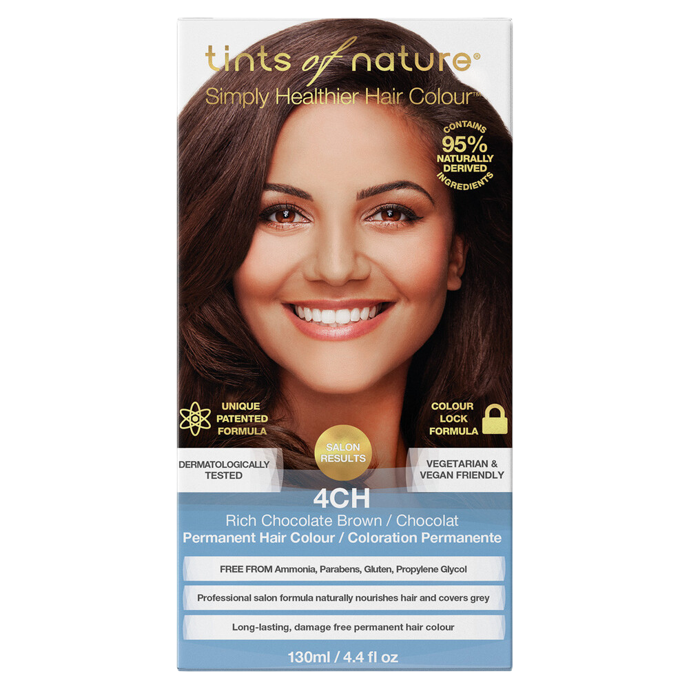 Tints of Nature -  4CH Rich Chocolate Brown 130ml