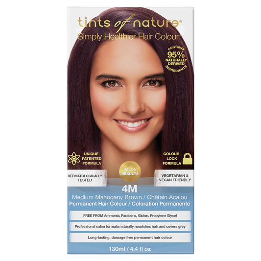 Tints of Nature -  4M Medium Mahogany Brown 130ml