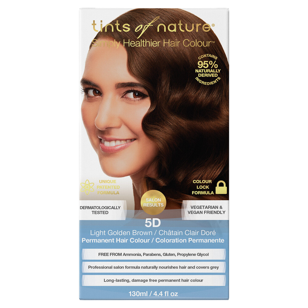 Tints of Nature -  5D Light Golden Brown 120ml