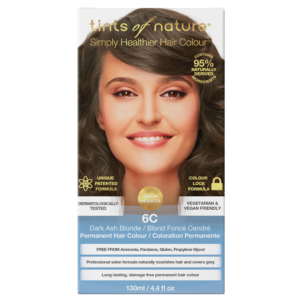 Tints of Nature -  6C Dark Ash Blonde 130ml