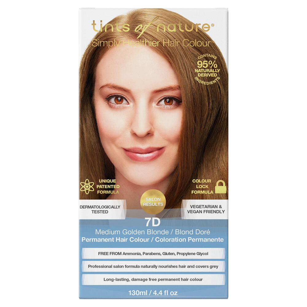 Tints of Nature -  7D Medium Golden Blonde 130ml