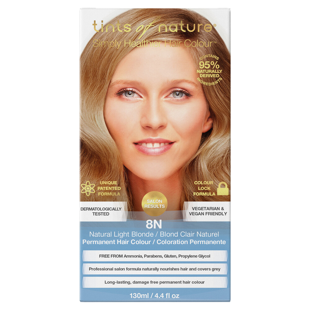 Tints of Nature -  8N Natural Light Blonde 130ml