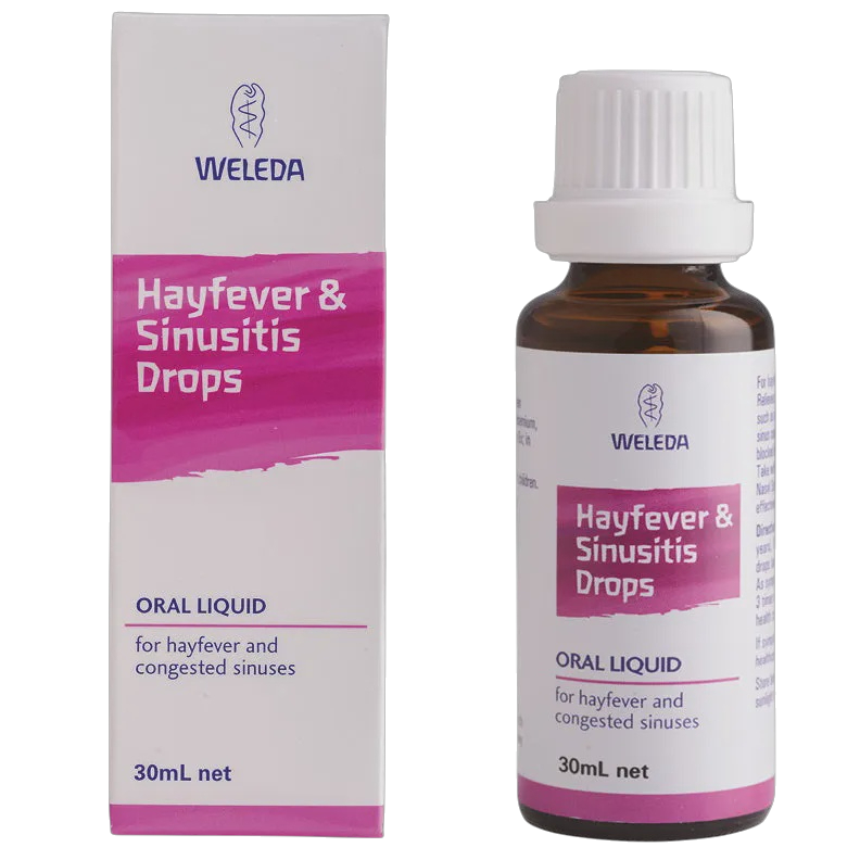 Weleda - Hayfever & Sinusitis Drops, 30ml